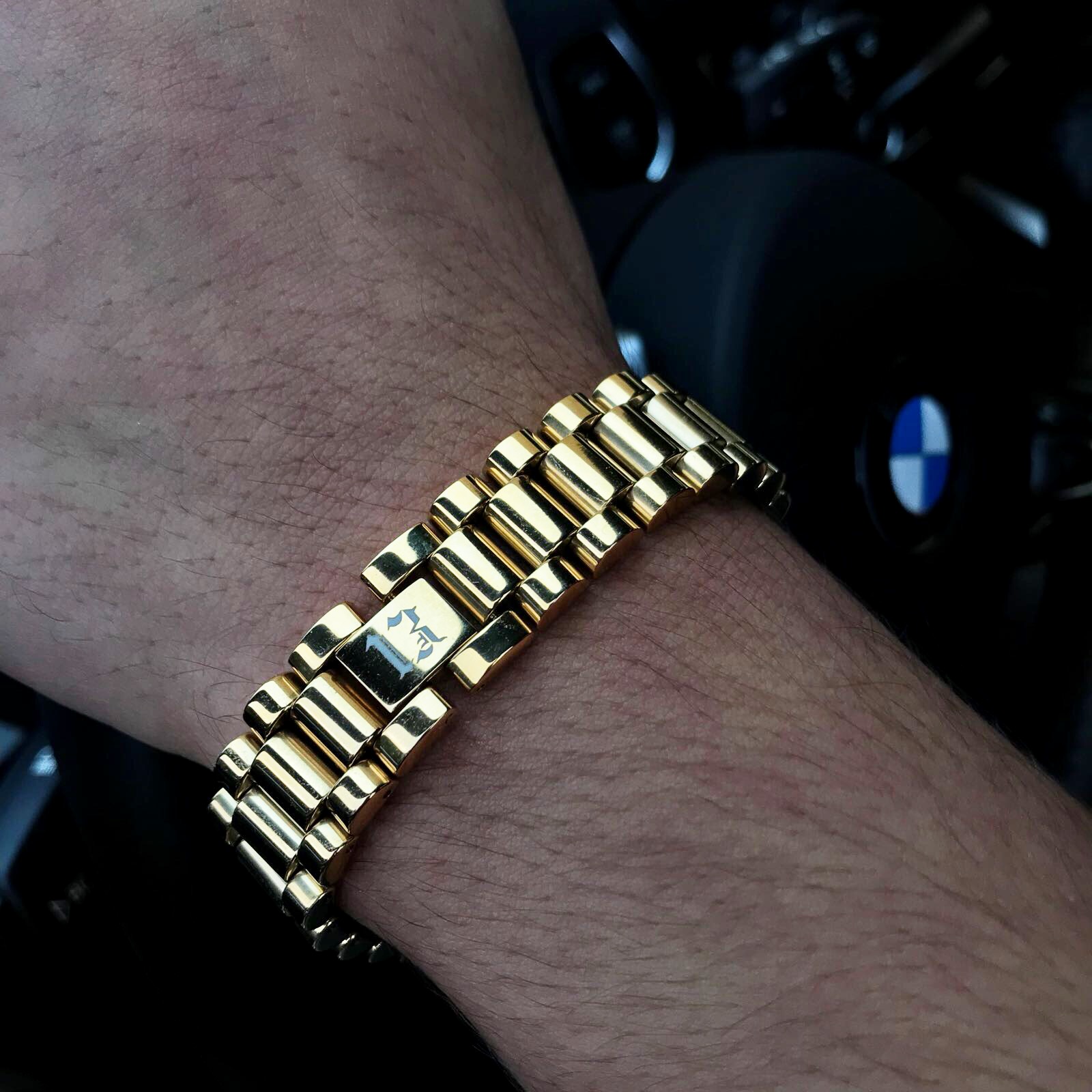 stel je voor Napier Voorloper The Thirteen armband | Prime bracelet, verguld in 18 karaat goud