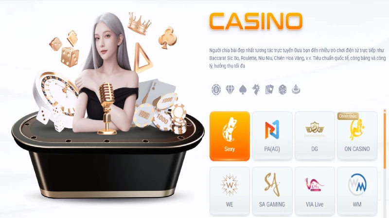 Casino TD88 - Thế Giới Giải Trí Casino Đỉnh Cao 2025