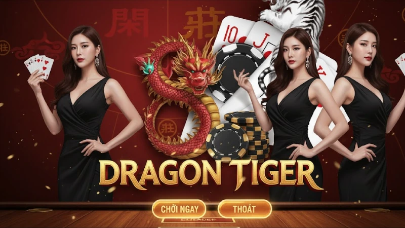 Thời điểm nên đặt cược lớn trong game bài Rồng Hổ
