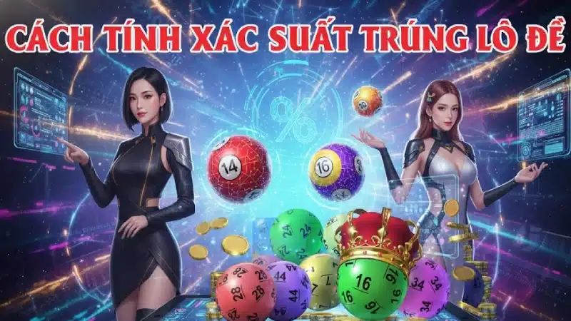 Cách tính xác suất trúng lô đề online chi tiết 2026